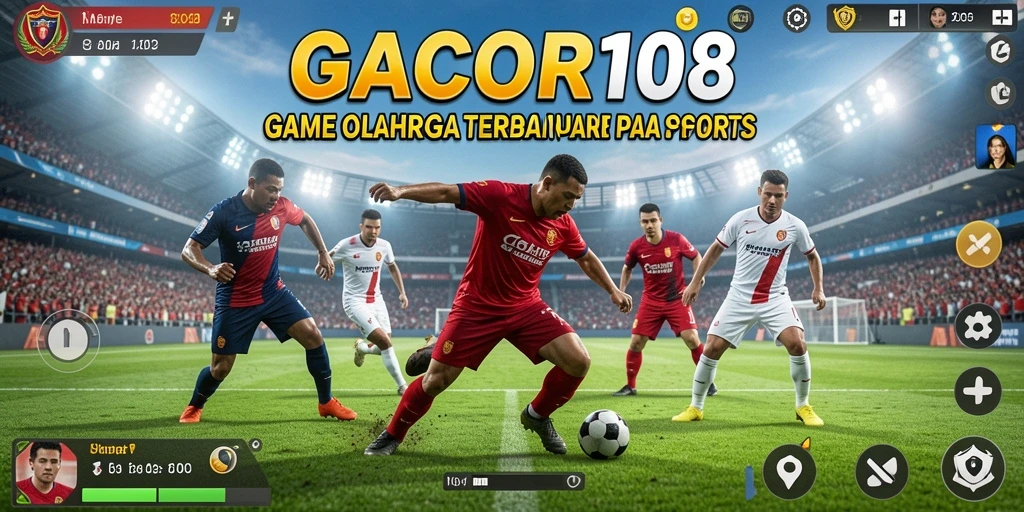 Tampilan screenshot <strong>GACOR108</strong> menunjukkan aksi seru gameplay olahraga.