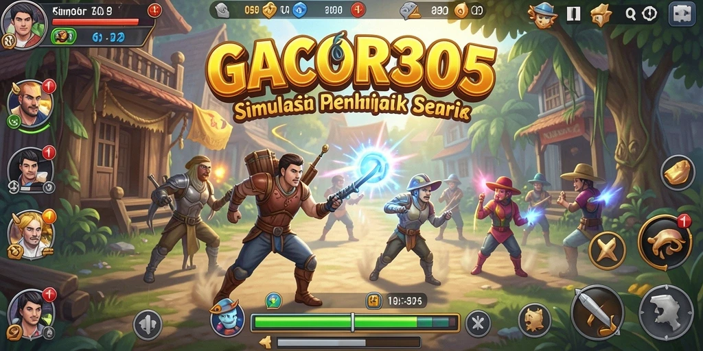 Tampilan gameplay GACOR305 yang memikat dan interaktif.