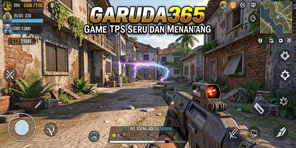 Tampilan gameplay GARUDA365 yang menegangkan dan seru.