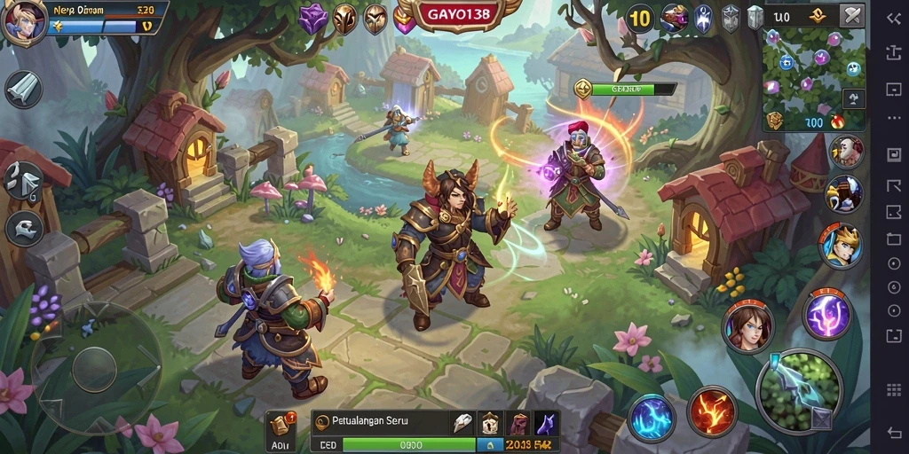 Gameplay petualangan seru di GAYO138 dengan grafis memukau.