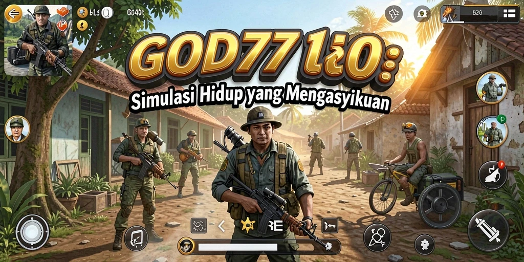Gameplay menarik di dunia simulasi GOD77 yang menawan.