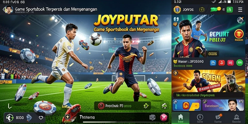Tampilan gameplay menarik dari JOYPUTAR dengan berbagai opsi taruhan.