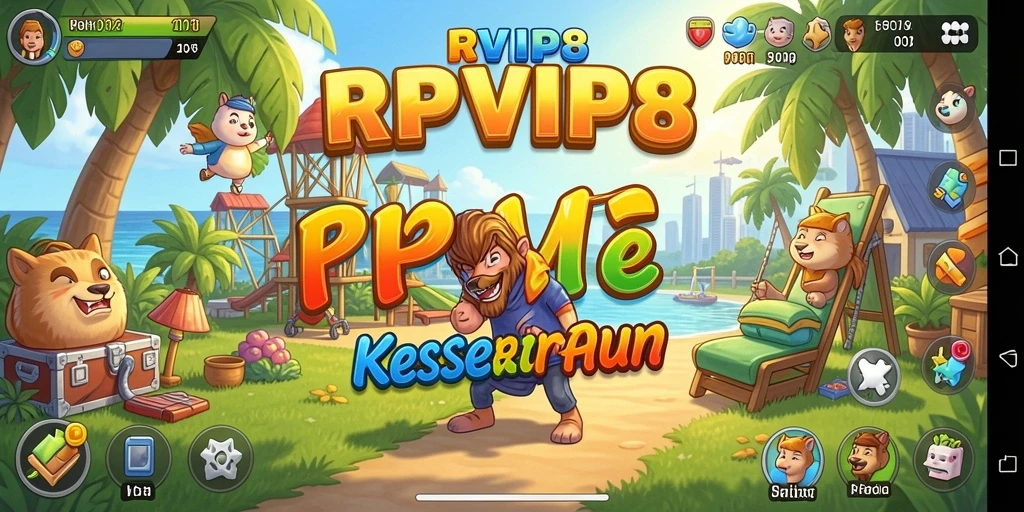 Screenshot RPVIP8 menampilkan gameplay yang seru dan interaktif.