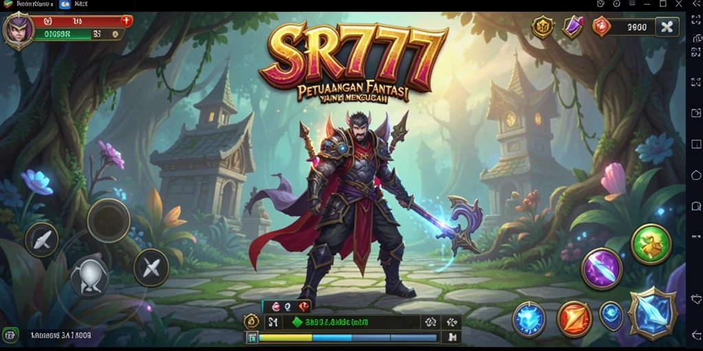 Tangkapan layar gameplay menampilkan aksi pertarungan yang mendebarkan di SR777.